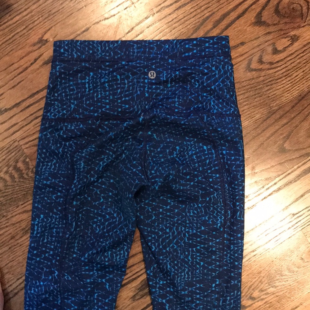 Lululemon Wunder Under 7/8th legging Sz 6 - Picture 3 of 3